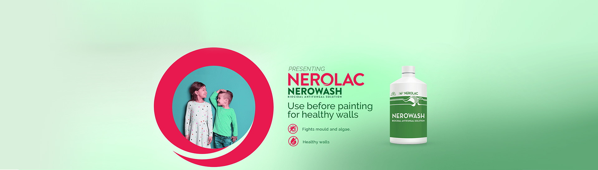 Nerolac Fungicidal Bio-Wash Solution